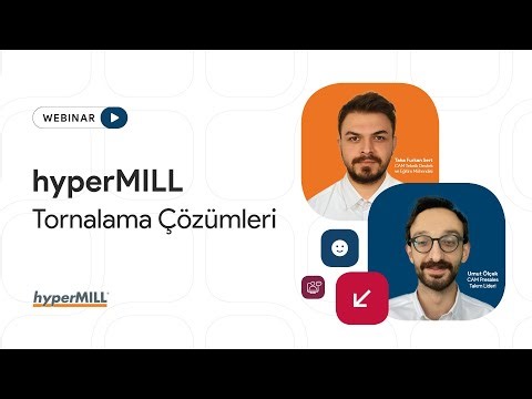 hyperMILL Tornalama Çözümleri | Webinar