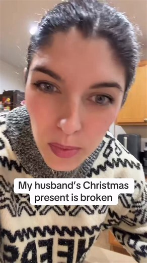 Molly on Instagram: "What do you guys think? Does it look okay? #Astrobot #Christmasgift #brokenpresent #giftsforhim #husbandspresent"