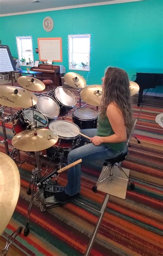 Panama by Van Halen | Drum Cover by Katelyn Banks | Percussion with Katelyn