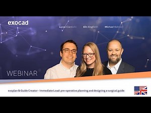 exocad exoplan 2020 WEBINAR - exoplan & Guide Creator - Immediate Load
