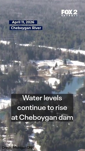Cheboygan dam water levels
