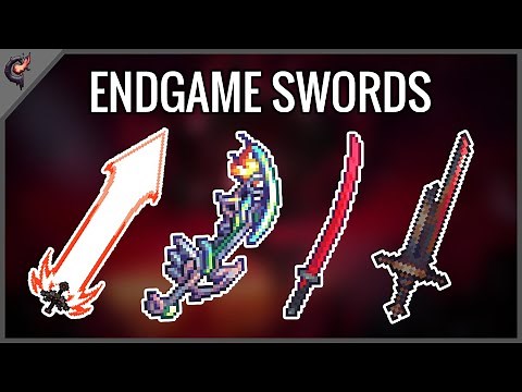 All Endgame Swords - Terraria Calamity Mod