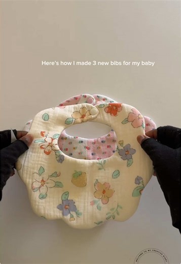How to Sew Cute Toddler Bibs at Home