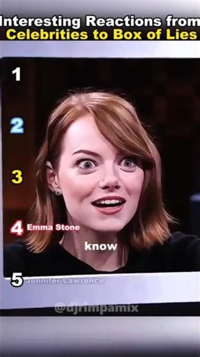 Funny Celebrity Reactions to “Box of Lies” 😂 | #Shorts