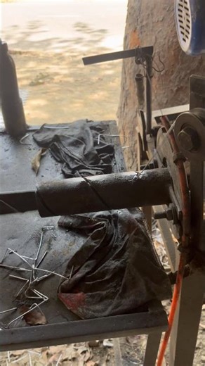 Gi wire made Bauandary #wireworks #wirecutter #machine #wirecuttingmachine