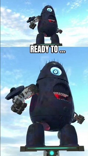 Alien probe ready to... #alienprobe #godzilla #aliensmovie #insectosaurus #shorts #funny #animation