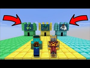 Minecraft DON'T ENTER THE WRONG CASTLE !! ENTER THE EMERALD GOLD OR DIAMOND CASTLE !! Minecraft Mods