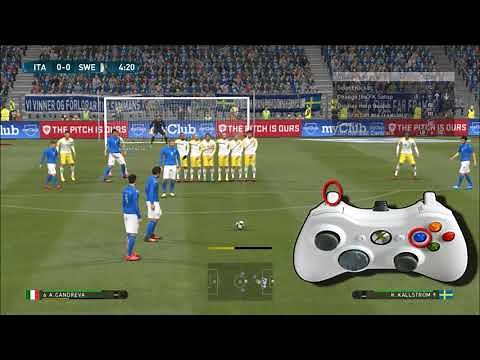 PES 17 Free Kick Tutorial (PC, PS4, Xbox)