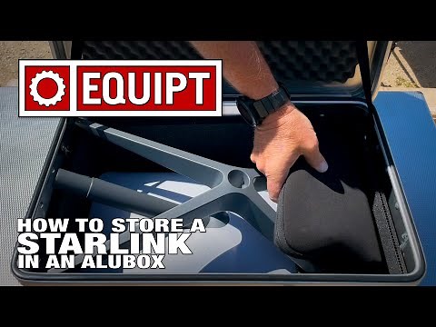 How to Store a Starlink in an Alubox