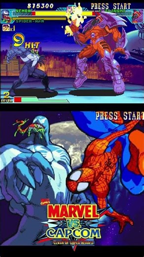 Marvel Vs Capcom: Venom Vs. Onslaught
