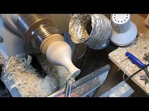 Woodturning - A Simple Twig Vase