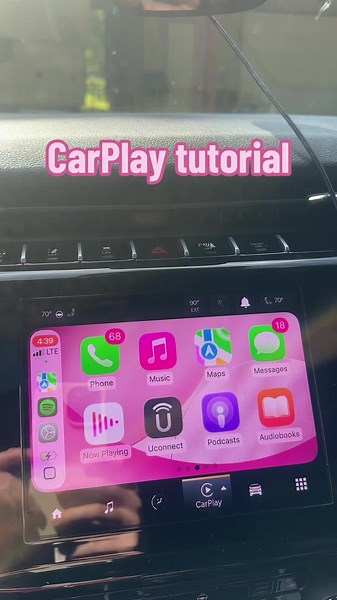 How to Get Pink Wallpaper on Your CarPlay Screen