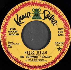 The Sopwith "Camel" - Hello Hello / Treadin'