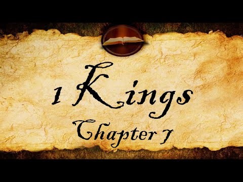 1 Kings Chapter 7 | KJV Audio (With Text)