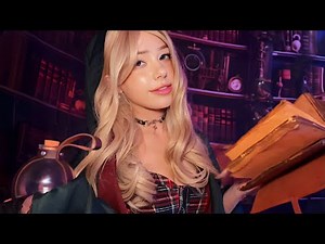 ASMR Enchantress Awakens Your Powers 🦉🕯️(library fantasy roleplay)
