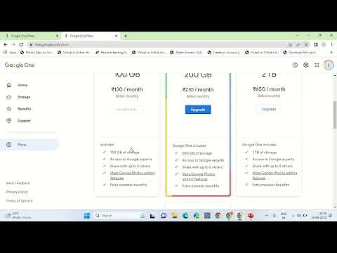 How to increase space buy storage of a personal Gmail account with paid GOOGLE ONE #gmail #googleone
