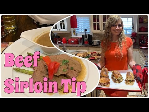 How To Cook A PERFECTLY TENDER Beef Sirloin Tip Roast and Sandwiches Recipe