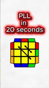 Learn V-Perm in 20 seconds🔥 #tutorial #cfop #speedcubing
