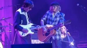 Johnny Depp makes surprise appearance at Sheffield gig as Amber Heard verdict looms | LBC