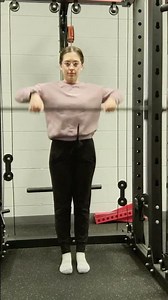 smith machine upright row