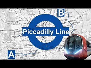 Piccadilly Line Full Journey Heathrow Airport to Cockfosters 2024