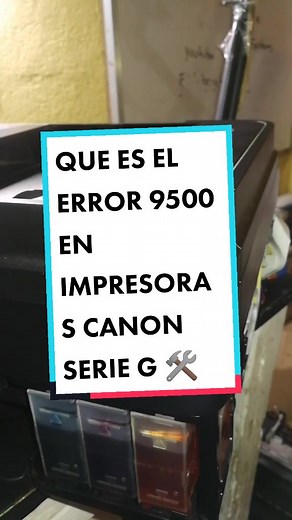 Error 9500 en impresoras Canon: Soluciones y consejos