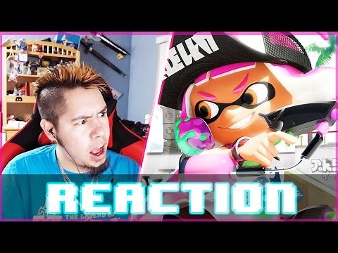 SPLATOON 2 REVEAL TRAILER REACTION!