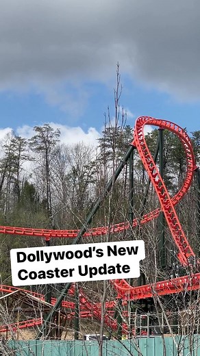 567K views · 1.4K reactions | The new roller coaster opens at Dollywood this May. #dollywood #pigeonforge #gatlinburg #rollercoaster | In The Loop | Facebook