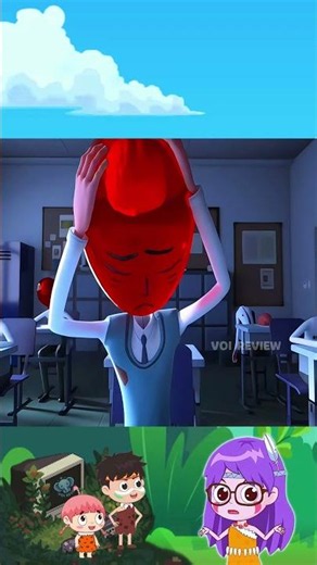 The boy nearly explodes during a test #shorts