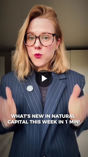 What’s new in Natural Capital this week in 1 min! 👇 Three things that show momentum for nature finance is growing, brought to you by Oxygen Conservation. Let’s go! 1. The gap in nature finance is… | Elena Doms | 16 comments