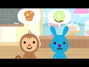 Sago Mini Bake Shop - Mix Ingredients & Decorations - Sago Mini World App Games