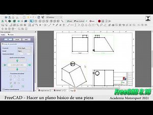 FreeCad 0.19 - Creando planos básicos - Tutorial para principianres