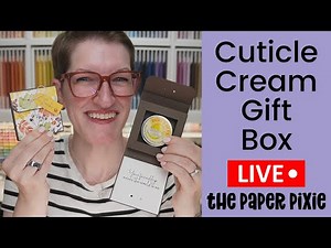 Cuticle Cream Gift Box – Easy DIY Shadow Box Holder for Round Tins | Episode 393