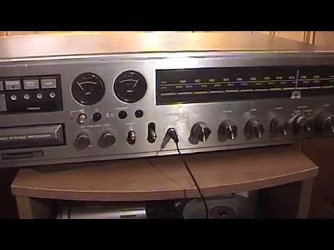 Vintage Panasonic RE-8140 8-Track Player & AM/FM Stereo Receiver