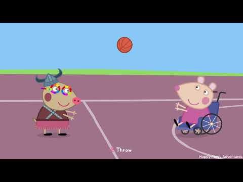 Playground Fun with Happy Piggy 🏀🛝 | Safe Kids Animation