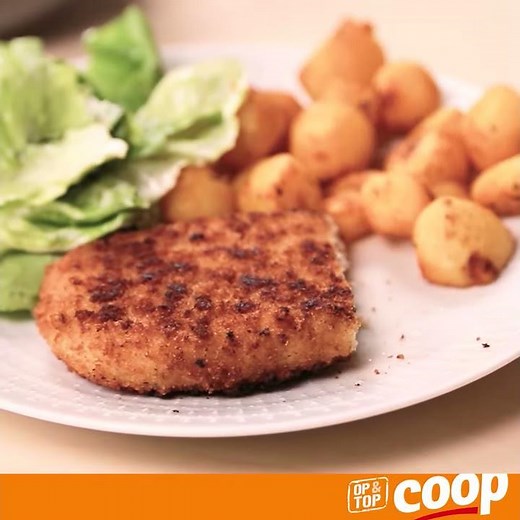 Wat Eten We Vandaag? Kabeljauwburgers met sla en krieltjes