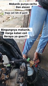 1K views · 339 reactions | Alasan mekanik coil. Tdk di ganti. Spearpart original kosong Dan waktu sudah sore #reel #reels #reelsfyp #fyp #fbpro #pengikut #jangkauan | Samsulmotor Sjm | Facebook
