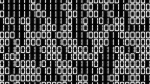Digital numbers binary random numbers 7 segments background motion graphics
