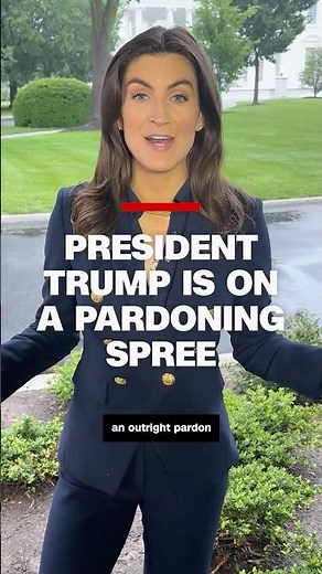 President Trump is on a pardoning spree