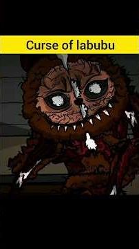 curse of labubu | 2d horrorstory #shorts #horrorstories #horrorstory