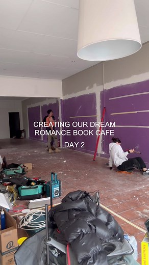 Romance Book Cafe Renovations: Demolition, Shelves, and Excitement