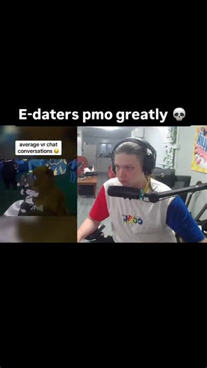 REEE on Instagram: "Edating sucks #reekid #funny #fyp #relatable #foryou #vrchat #edating #cringe"