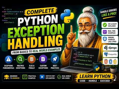 Python Exception Handling for Beginners | Try, Except, Else & Finally PART - 2