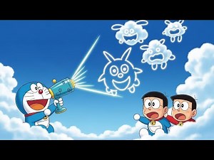 Doraemon and the Cloud Painting Machine