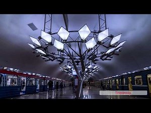 All Moscow metro stations. Все станции Московского метро