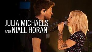Julia Michaels and Niall Horan perform 'What a Time'
