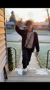 When you are Hmong and slip on a icy porch..✌️ #hmong #breakdance #snowday | Matt Lee