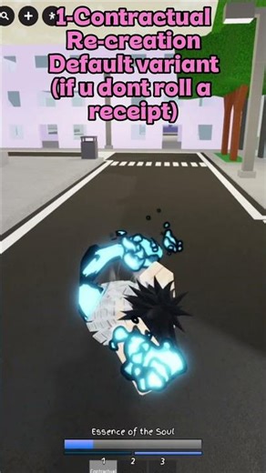 New reggie move | Contracual Re-creation #jujutsukaisen #roblox #jjkseason3 #jujutsushenanigans