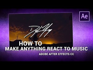 Adobe After Effects / How to Make ANYTHING React to Music/Audio