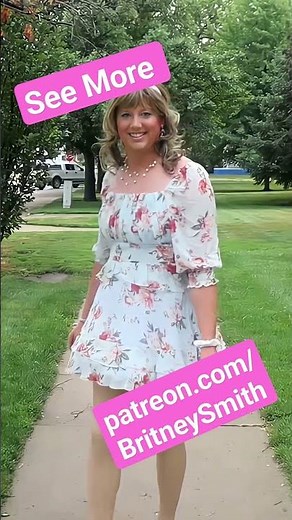 boy wearing a dress outside 🩷